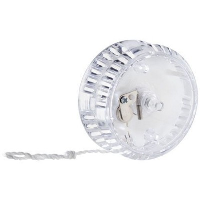 Freya Flashing Yo-Yo In Transparent Clear Transparent
