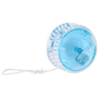 Freya Flashing Yo-Yo In Transparent-Blue
