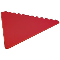 Frosty Triangular Ice Scraper In Red