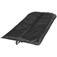 Full-Length Garment Bag In Black Solid