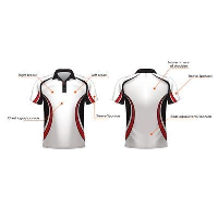 Fully Bespoke Dye Sublimated 170G Sports Breathable Polo Shirt
