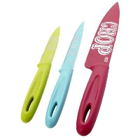Funky Knife Set In Multi-Colou