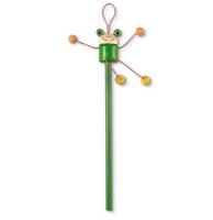 Funny Head Pencil In Green