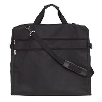 Garment Suit Carrier Bag In Black