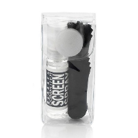 Glass & Screen Cleaning Pocket Kit In Black