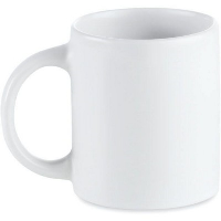 Glazed Stoneware Mug In White