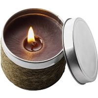 Glow Candle In Brown