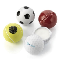 Golf Ball Sun Cube Block In White