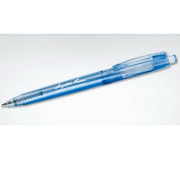 Green & Good Avon Retractable Ball Pen In Clear Transparent Blue