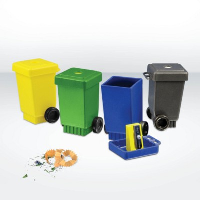 Green & Good Recycled Plastic Wheelie Bin Sharpener