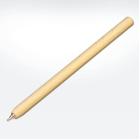 Green & Good Sustainable Wood Spar Pen In Natural