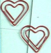Heart Shape Wire Paperclip
