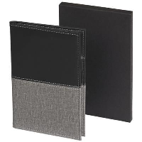 Heathered Passport Cover In Black