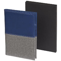 Heathered Passport Cover In Blue