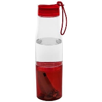 Hide Away Bottle In Transparent-Red