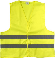 High Visibility Promotional Safety Jacket In Yellow