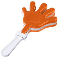 High-Five Hand Clapper In Orange