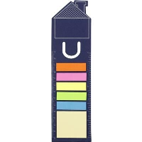 House Shape Card Bookmark & Index Tape Flag Marker Set In Blue