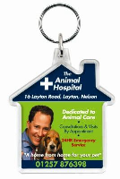 House Shape Keyring