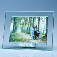 Jade Glass Photo Frame For 4X6 Inch Photo