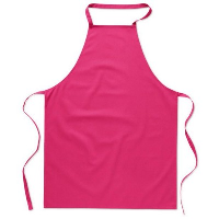 Kitchen Apron In Fuchsia