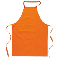 Kitchen Apron In Orange