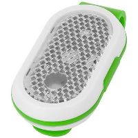Klip Reflector Light In White Solid-Lime Green