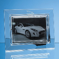 Lead Crystal Plain Glass Photo Frame