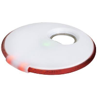 Led Coaster With Opener In White