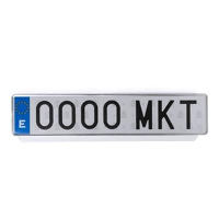 License Plate Frame Kabiz
