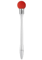 Light Bulb Plastic Ball Pen In Red