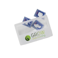 Loupe Creditcard Magni-Glass In White