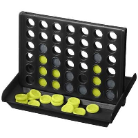 Luke 4-In-A-Row Game In Black Solid