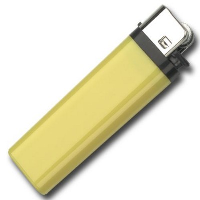 M3L Disposable Flint Lighter In Yellow