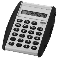 Magic Calculator In Silver-Black Solid