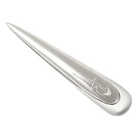 Mayfair Metal Letter Opener In Matt & Shiny Silver Plating
