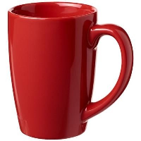 Medellin 350 Ml Ceramic Pottery Mug In Red