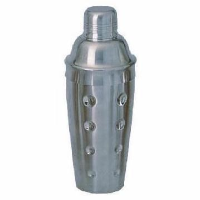 Metal Cocktail Shaker In Silver