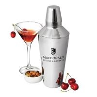 Metal Cocktail Shaker In Silver