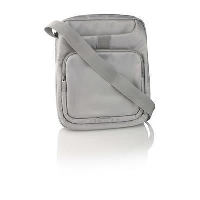 Metro Laptop Bag In Silver