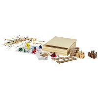 Monte Carlo Multi Game Set In Wood