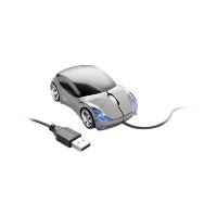 Motor Car Computer Mouse In Grey