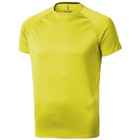 Niagara Short Sleeve Tee Shirt In Neon Fluorescent Yellow