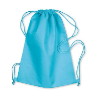 Non Woven Drawstring Duffle Bag In Turquoise
