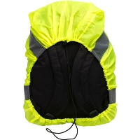Nylon High Visibility Elasticated Bag Cover In Yellow