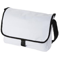 Omaha Shoulder Bag In White Solid