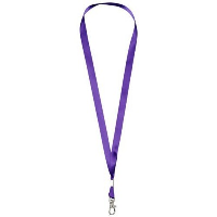 Oro Ribbon Lanyard In Purple