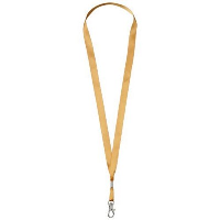 Oro Ribbon Lanyard In Sand
