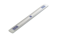 Oval Scale Ruler In White