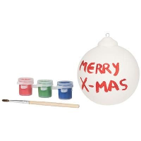Paint An Ornament In White